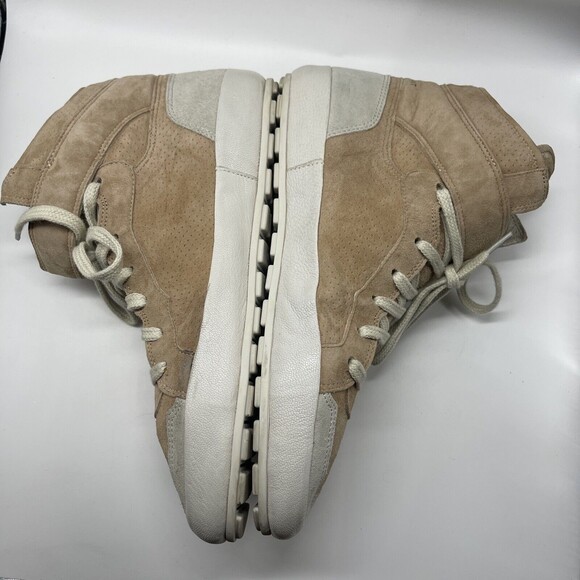 Isabel Marant Etoile Bessy Suede Leather Blush Hightop Sneakers Sz 40 - Picture 5 of 12